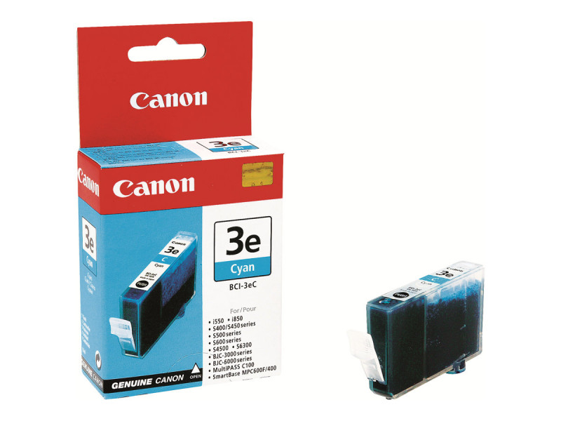 Canon : BC-I 3EC recharge CYAN pour BJC6000/3000/S600