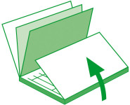 Carnet de formulaires Sigel « Reçus », TVA incluse, DIN A6 paysage