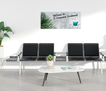 sigel Tableau magnétique en verre artverum Botanic, (L)910