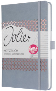 sigel Carnet de notes Jolie, similicuir, 174 pages, glacier