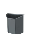 EXACOMPTA Compartiment, semi-circulaire, anthracite EXACOMPTA Compartiment, semi-circulaire, anthracite