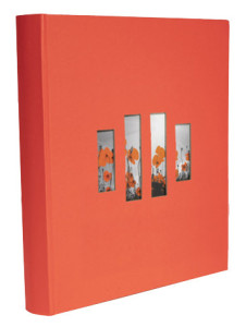 EXACOMPTA Album photos MILANO 290 x 320 mm, orange