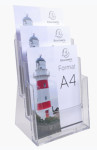 EXACOMPTA Distributeur de prospectus de table, A4 portrait EXACOMPTA Distributeur de prospectus de table, A4 portrait
