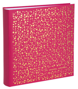 EXACOMPTA Album photos Plum, 290 x 320 mm, violet/doré
