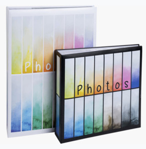 EXACOMPTA Album photos à pochettes Rainbow, 225 x 325 mm