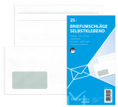 Enveloppe offset MAILmedia, blanche, compacte, avec fenêtre