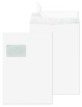 Enveloppe autocollante SECURITEX C4, blanche, avec fenêtre, 130 g/m²