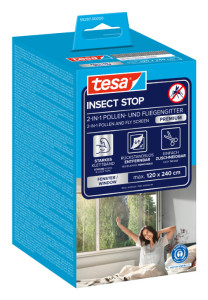 tesa Filtre à pollen pour fenêtre, 1,80 m x 1,50 m