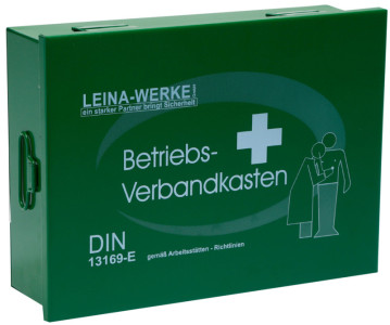 LEINA Wandhalterung für Betriebsverbandkasten aus Stahlblech