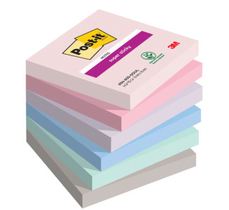 Post-it Bloc-note adhésif Super Sticky Notes, 76 x 76 mm