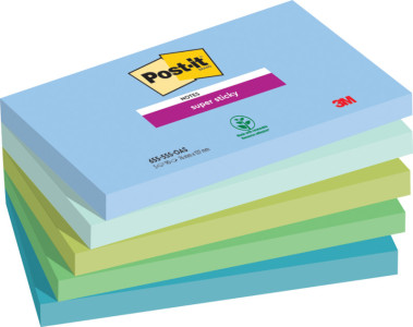 Post-it Bloc-note adhésif Super Sticky Notes, 127 x 76 mm