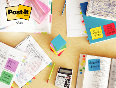 Post-it Bloc-note adhésif Notes, 76 x 76 mm, Poptimistic
