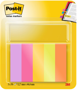 Post-it Marque-page Page Marker, 15 x 50 mm, Poptimistic