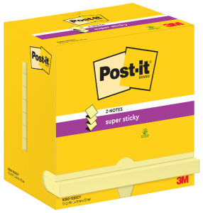 Post-it Bloc-note adhésif Super Sticky Notes, 76 x 76 mm