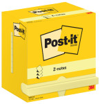 Post-it Bloc-note adhésif Z-Notes, 76 x 76 mm, jaune Post-it Bloc-note adhésif Z-Notes, 76 x 76 mm, jaune