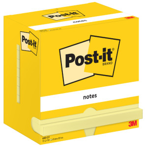 Post-it Bloc-note adhésif, 51 x 76 mm, jaune