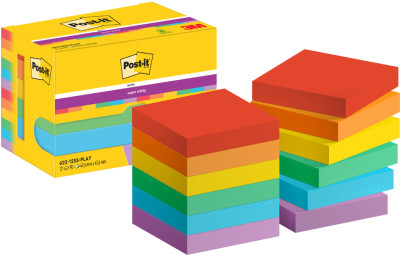 Post-it Bloc-note adhésif Super Sticky Notes, 47,6 x 47,6 mm