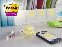 Post-it Bloc-note adhésif Super Sticky Notes, 76 x 76 mm