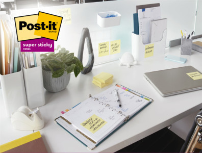 Post-it Bloc-note adhésif Super Sticky Notes, 47,6 X 47,6 mm