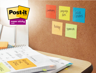 Post-it Bloc-note adhésif Super Sticky Notes, jaune