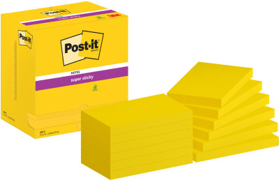 Post-it Bloc-note adhésif Super Sticky Notes, jaune