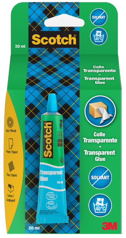 Scotch Colle universelle Transparente, 30 ml