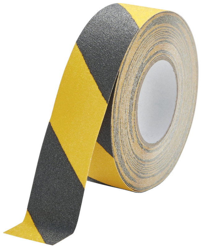 DURABLE Bande antidérapante DURALINE GRIP, 25 mm, jaune/noir