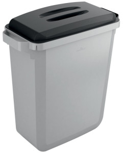 DURABLE Conteneur à déchets DURABIN ECO 60, gris