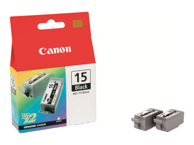 Canon : BCI-15BK Cartouche encre NOIR pour I70