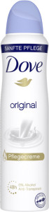 Dove Déodorant original, spray de 150 ml