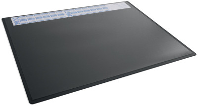 DURABLE Sous-main avec calendrier, PP, rouge