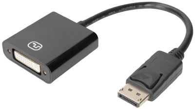 DIGITUS Adaptateur/convertisseur actif Displayport, DP - DVI
