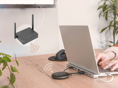 DIGITUS Emetteur HDMI sans fil Click & Present Pro