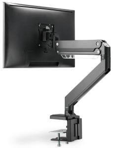 DIGITUS Support écran universel, fixation par serrage, noir