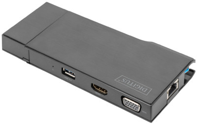 DIGITUS Station d'accueil universelle USB 3.0, 7 ports