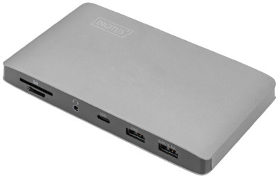 DIGITUS Station d'accueil Thunderbolt 3 8K, USB type-C, gris