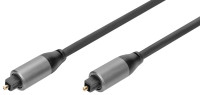 DIGITUS Câble de raccordement Toslink, fiche Toslink, 1,0 m DIGITUS Câble de raccordement Toslink, fiche Toslink, 1,0 m