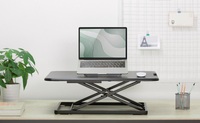 DIGITUS Convertisseur de bureau ergonomique assis/debout