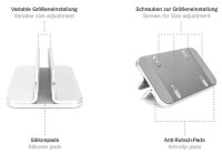 DIGITUS Support vertical pour ordinateur portable DIGITUS Support vertical pour ordinateur portable