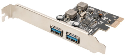 DIGITUS Carte d'extension PCI Express USB 3.0, 2 ports