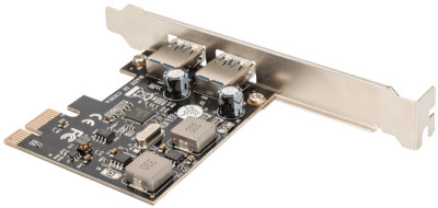 DIGITUS Carte d'extension PCI Express USB 3.0, 2 ports