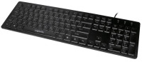 Clavier éclairé LogiLink, filaire, noir