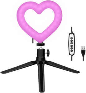 LogiLink Trépied LED avec coeur avec contrôle de l'éclairage