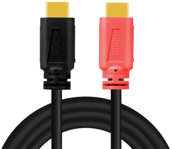 LogiLink Câble HDMI 2.0, fiche mâle A - mâle A, AMP, 15 m