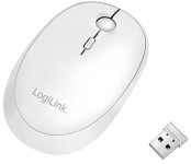LogiLink Souris optique, sans fil, blanc LogiLink Souris optique, sans fil, blanc
