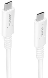 LogiLink Câble de données & de charge, mâles USB-C - USB-C