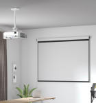 LogiLink Support de plafond pour vidéoprojecteur, blanc LogiLink Support de plafond pour vidéoprojecteur, blanc