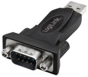 LogiLink Adaptateur USB 2.0 - RS232  avec câble de rallonge