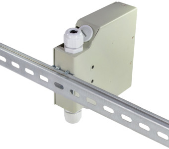 LogiLink Boîte d'épissure pour rails DIN FO pour couplage LC
