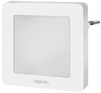 LogiLink Lampe d'orientation à LED avec capteur, blanc